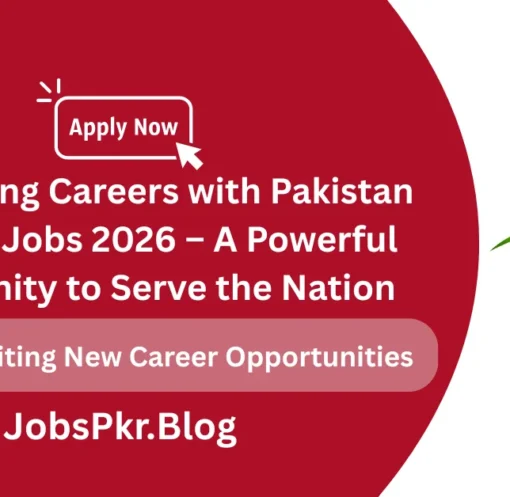 Empowering Careers with Pakistan Customs Jobs 2026 – A Powerful Opportunity to Serve the Nation